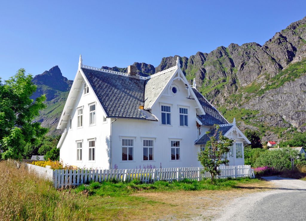 Ein Haus in Å / Norwegen