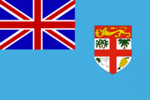 Die Nationalflagge von Fidschi