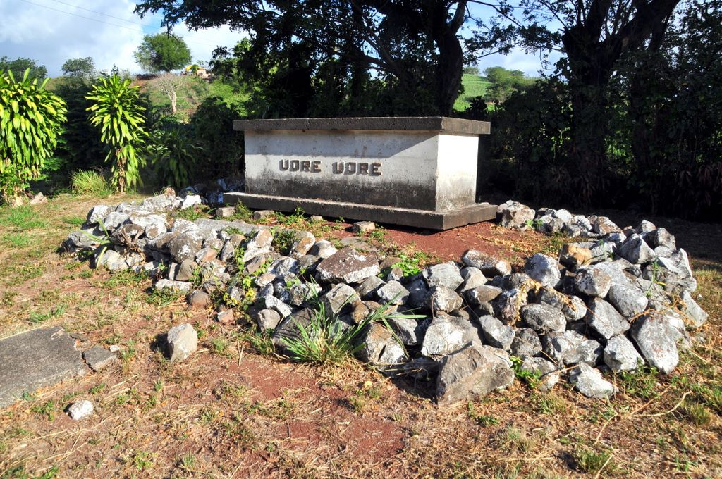Das Grab des letzten Kannibalen in Fiji