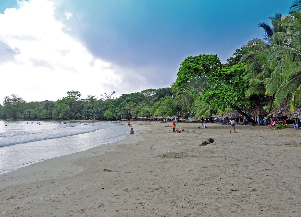 Ein Strand in Panama