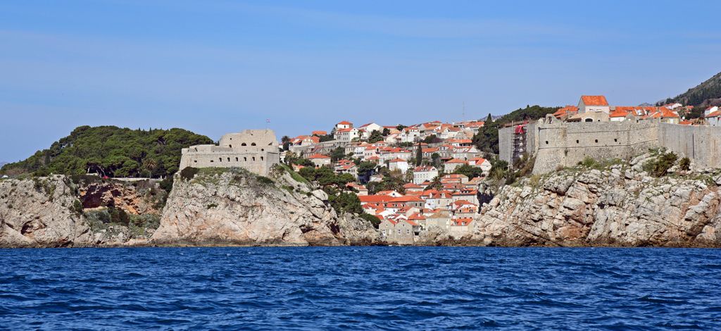 Bild: Blick auf Dubrovnik