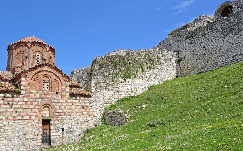Bild: Die Burgfestung von Berat
