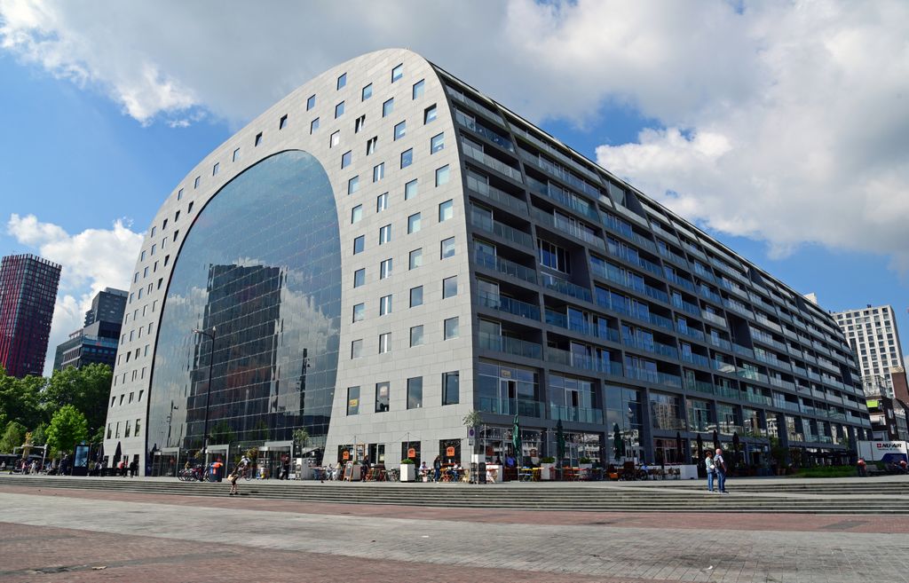 Die Markthalle von Rotterdam
