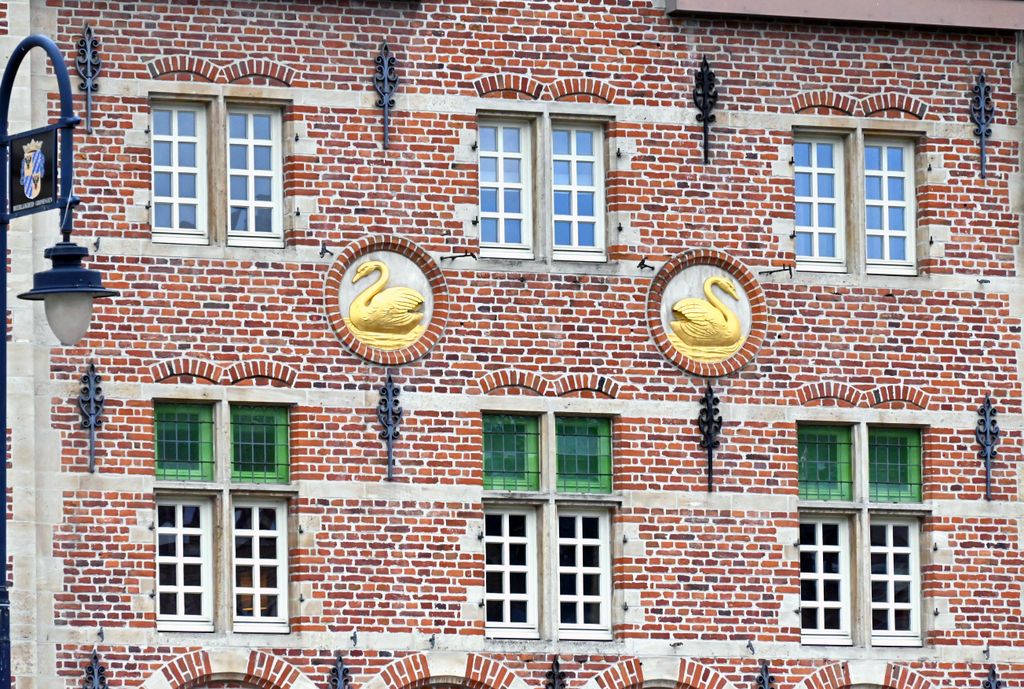 Die Fassade des Marriott-Hotels in Gent / Belgien