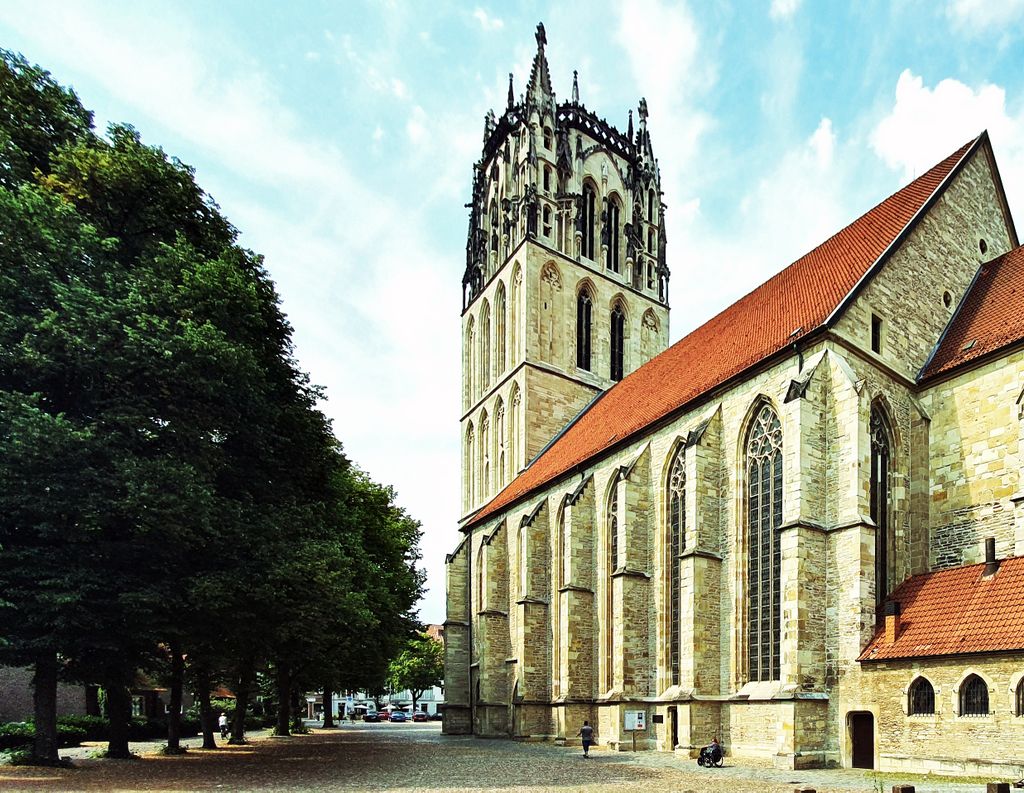 Die (Liebfrauen-)Überwasserkirche in Münster