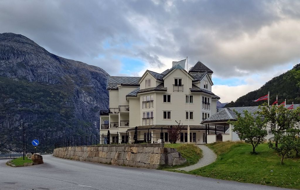 Das Vøringfoss Hotel in Eidfjord