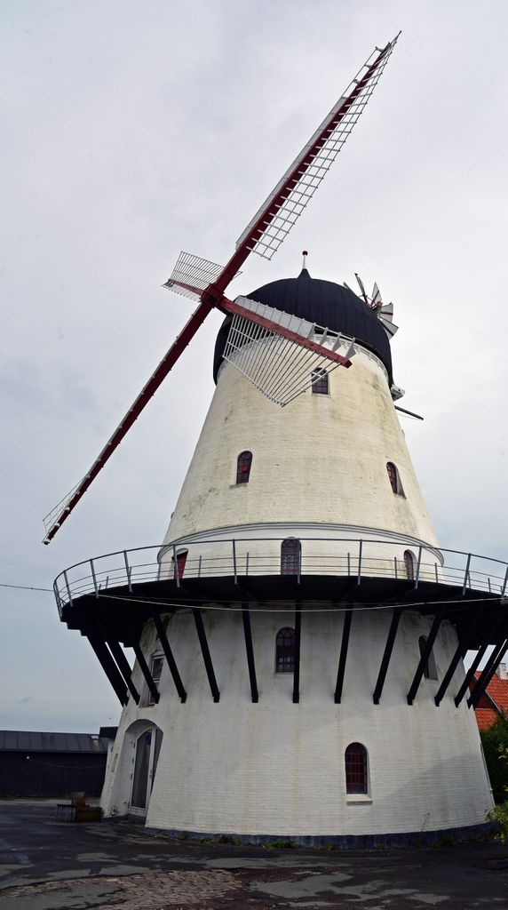 Gudhjem Mølle, eine Windmühle auf Bornholm