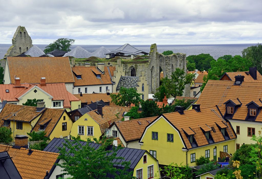 Kirchenruine in Visby, Gotland
