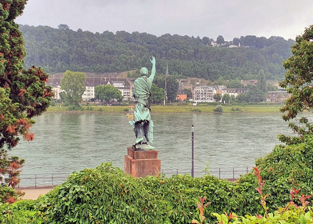 Die Joseph-Görres-Denkmal in Koblenz