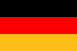 Die Fahne von Deutschland