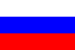 Die Fahne von Russland