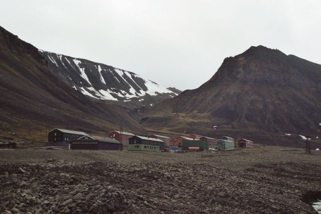 Nördliches Ende von Longyearbyen