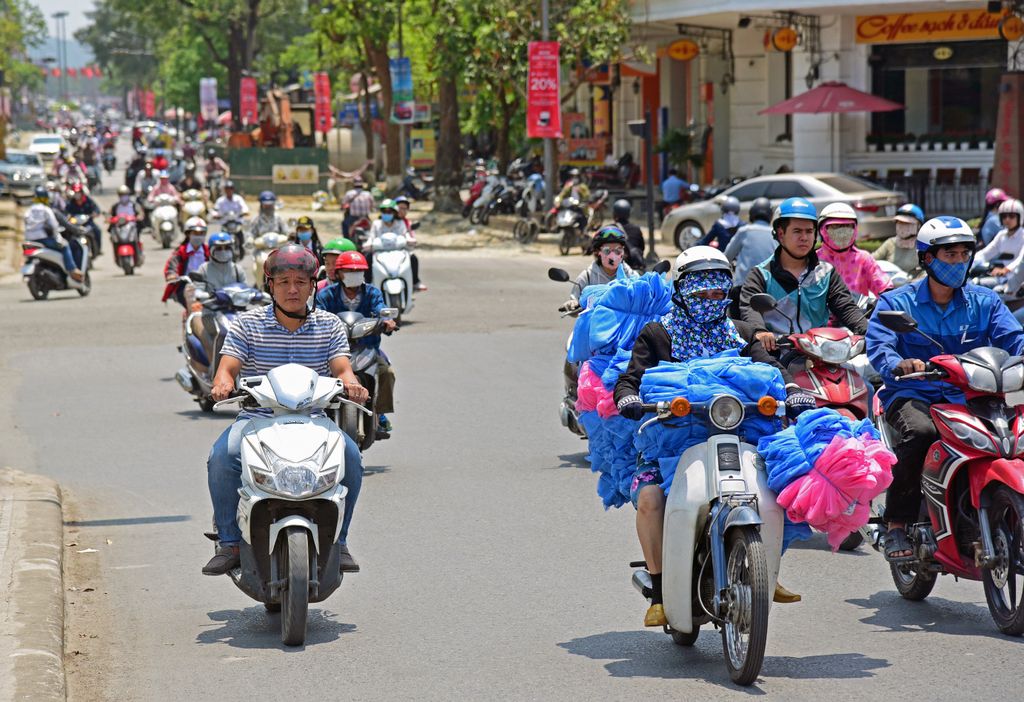 Verkehr in Hue