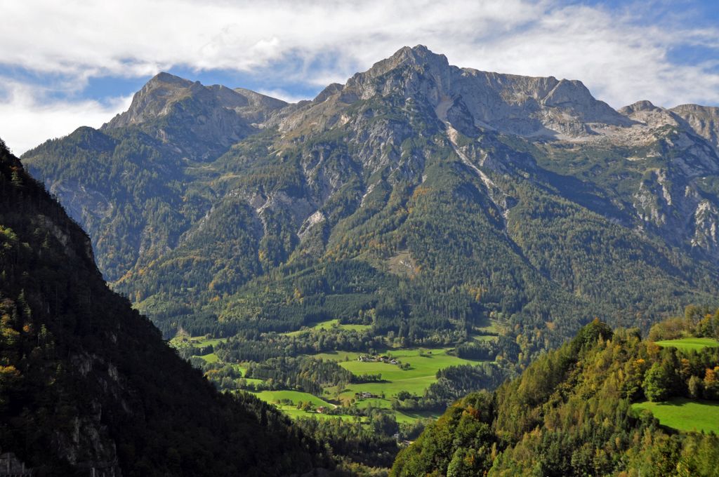Das Tennengebirge im Salzburger Land